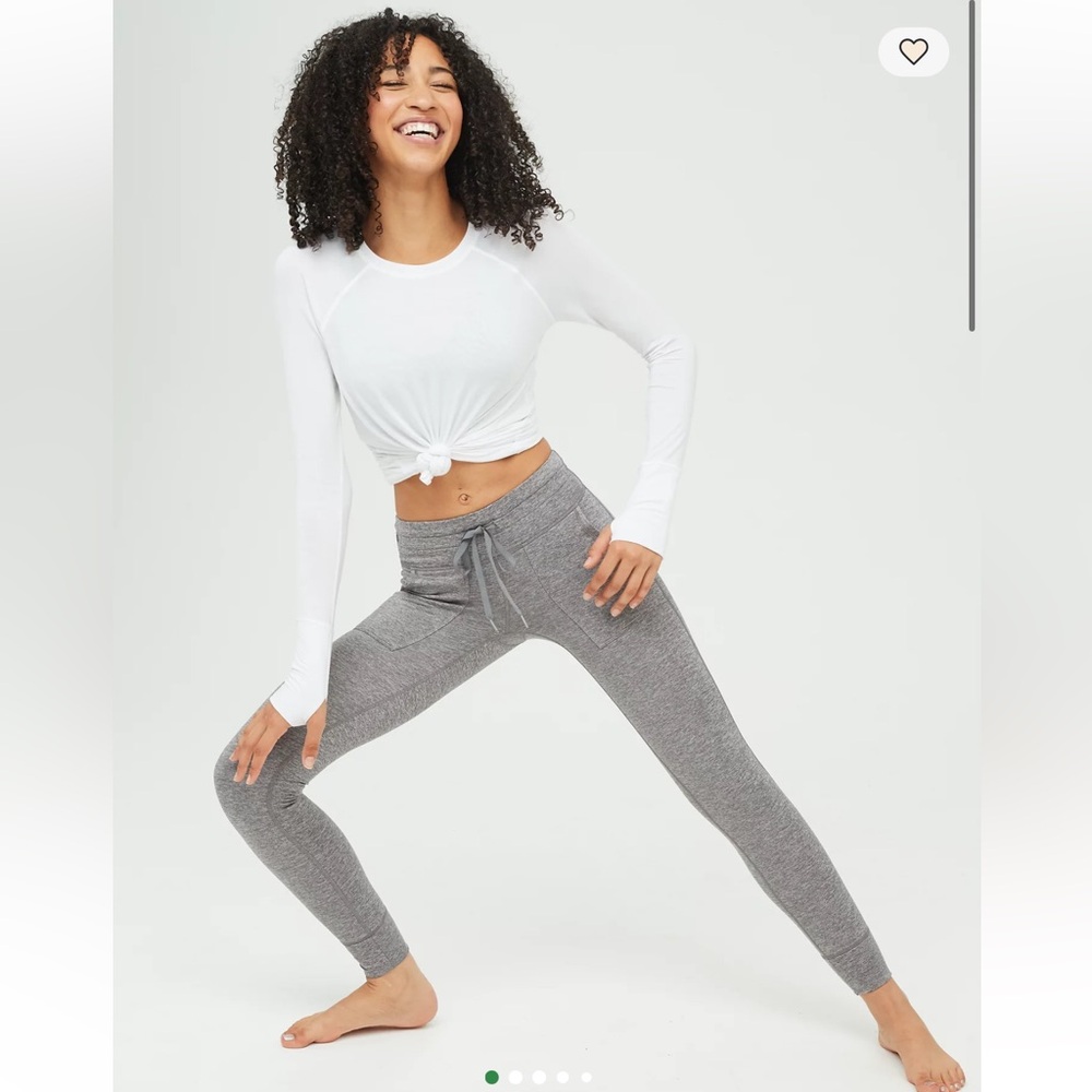 OFFLINE by aerie Stylish Gray Women's Leggings